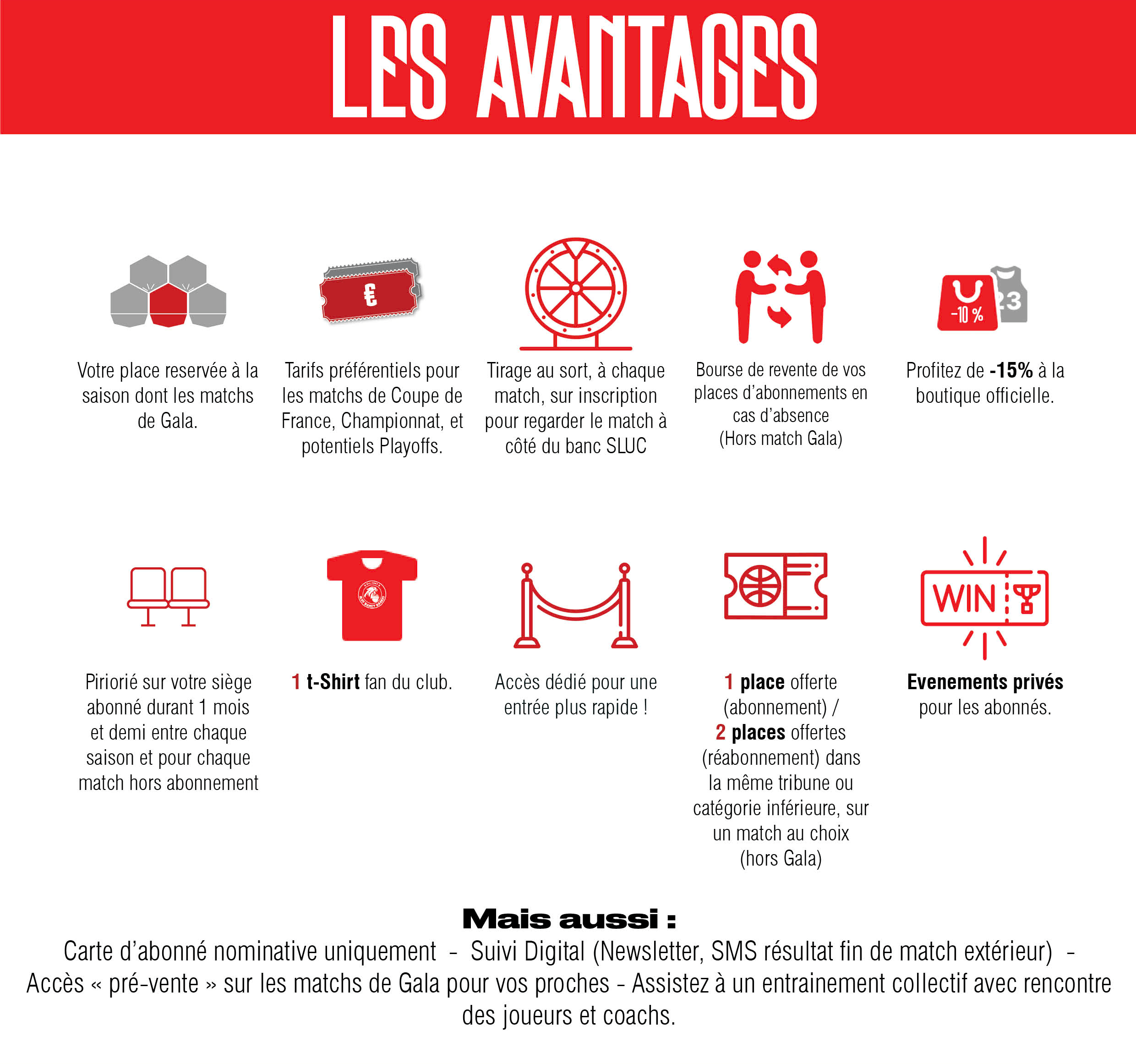 vos avantages